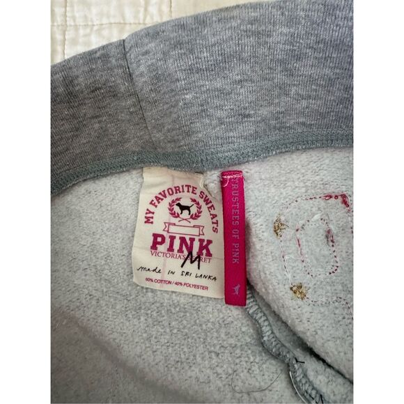 Victorias Secret PINK Y2K Low Rise Road Trip Vintage Sweatpants Medium - Picture 6 of 11